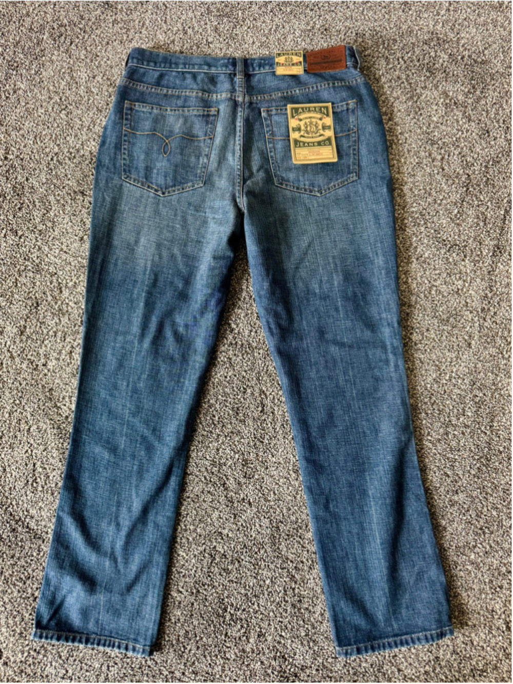 Women's Lauren Jeans Co. Ralph Lauren Laight Modern Slim Ankle Jeans SZ 12 NWT - Picture 12 of 12